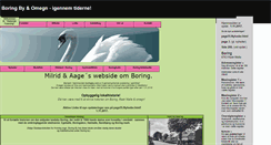 Desktop Screenshot of boringby.com